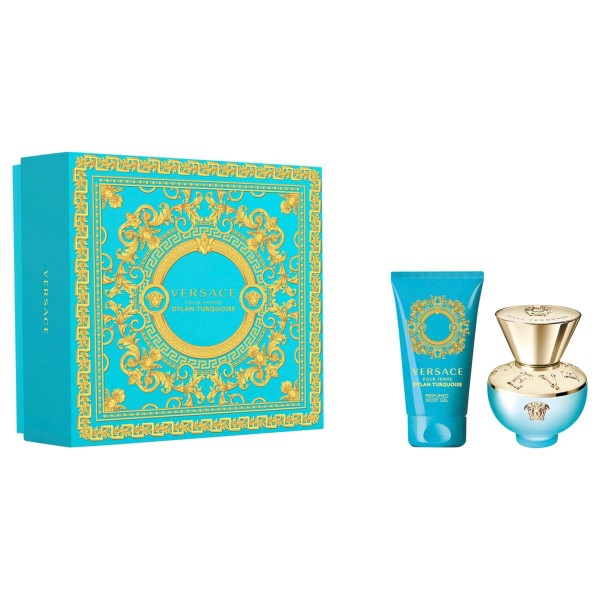 Versace Dylan Turquoise Eau de Toilette Set Geschenkpackung