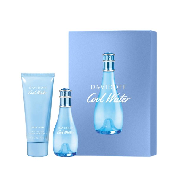 Davidoff Cool Water Woman Eau de Toilette Set Geschenkpackung